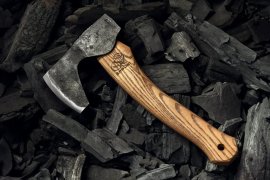 Axe BeaverCraft Compact Long-Bearded Bushcraft Hatchet AX6 4