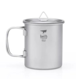 Titanium Mug Keith with Lid 300ml 3