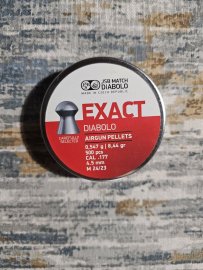 Review: Diabolo JSB Exact 4.51mm 500pcs - 1
