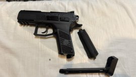 Review: Air pistol ASG CZ 75 P-07 Duty Blowback 4.5mm - 2