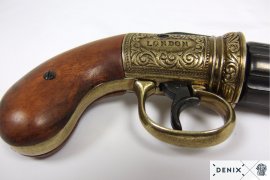 Pepperbox Replica – six-barrel revolver, England 1840 2
