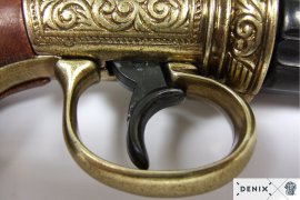 Pepperbox Replica – six-barrel revolver, England 1840 3