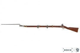 Replica French Flintlock Rifle with Bayonet, 1806 2