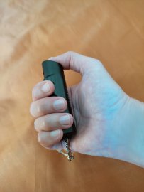Review: Defense spray KKS keychain OC 5000 Life Guard 15ml black - 1