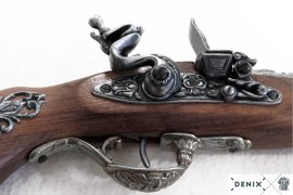 Flintlock Pistol Replica Blunderbuss, Austria 18th Century 3