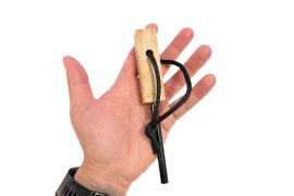 Firesteel JuBö Bushcraft Tinder Firesteel - FatWood 4