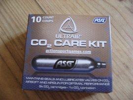 Review: CO2 Cartridges ULTRAIR CARE KIT 12g ASG 10pcs - 2