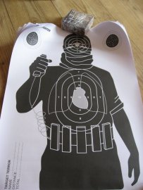 Review: Paper target Venox Terorista 61x43cm 10pcs - 2