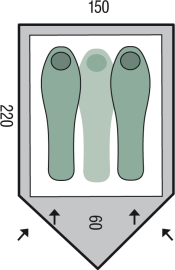 Tent Pinguin Scout 2