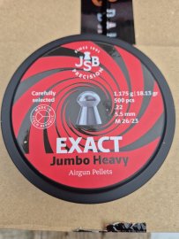 Review: Diabolo JSB Exact Jumbo Heavy 5.52mm 500pcs - 1