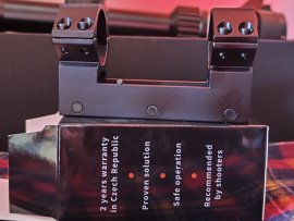 Review: Mount Venox 22mm/25.4mm one-piece high see-through - 1