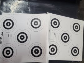 Review: Target Venox 14x14 5 targets 100 pcs - 1