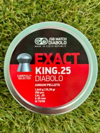 Review: Diabolo JSB Exact King 6.35mm 350pcs - 1