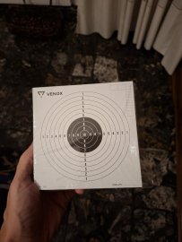 Review: Venox airgun targets 14x14 100pcs - 1