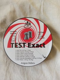 Review: JSB Exact Test Pellets for Rifle 4,5mm 350pcs - 1