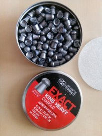 Review: Pellets JSB Exact King Heavy 6.35mm 150pcs - 2