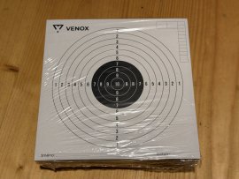 Review: Venox airgun targets 14x14 100pcs - 1