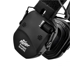 Electronic Shooting Ear Defenders RealHunter Active ProSHOT QuadTAC Black 2