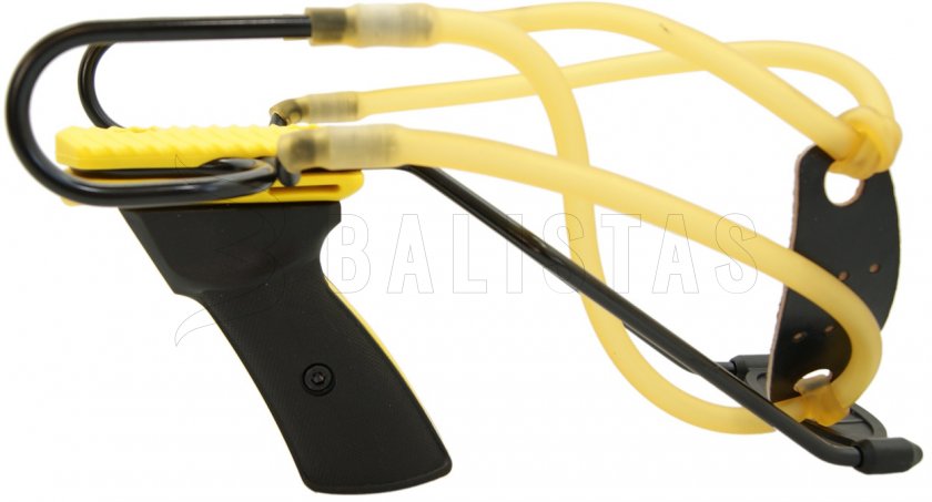 Slingshot Megaline Alpha 2 double rubber - yellow