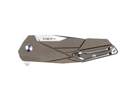 Knife Ruike P138-W brown