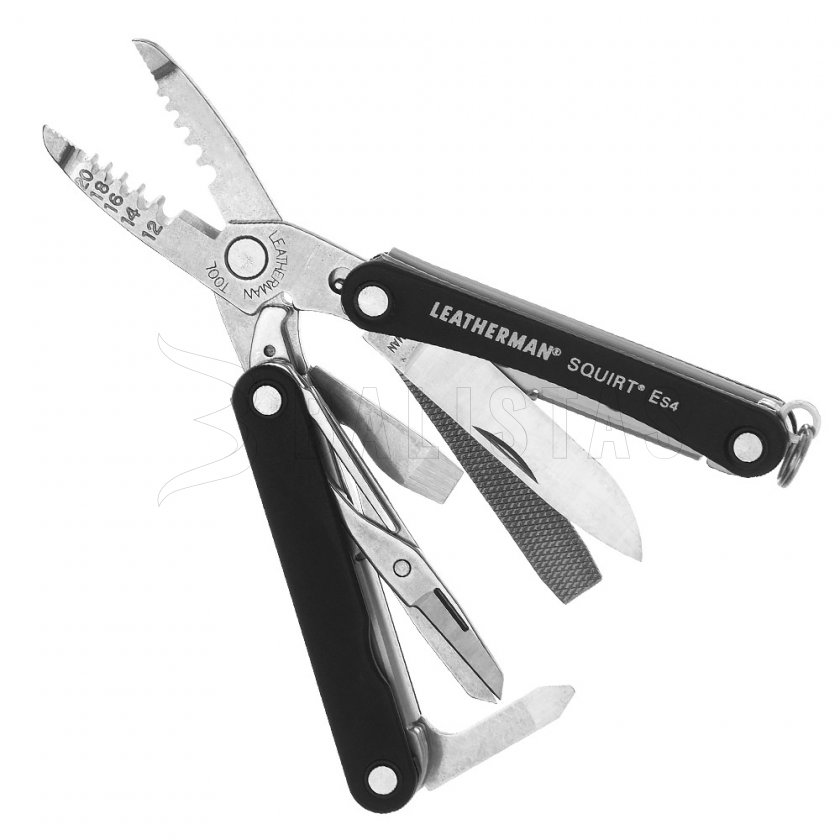 Multitool Leatherman Squirt ES4 black