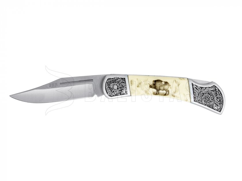 Knife Joker Folding JKR114 boar motif