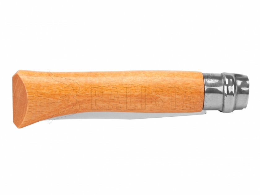 Knife Opinel 10 Closing Karbon Beech