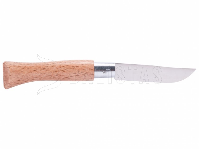 Opinel 5 Closing Knife Inox Beech