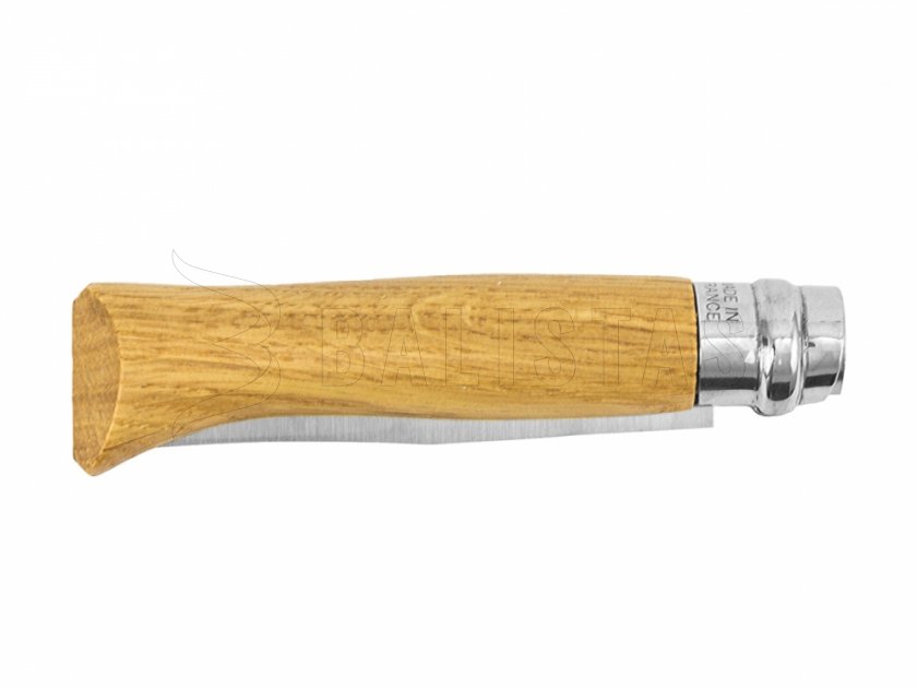 Knife Opinel 8 Folding Inox Beech Hare Motif