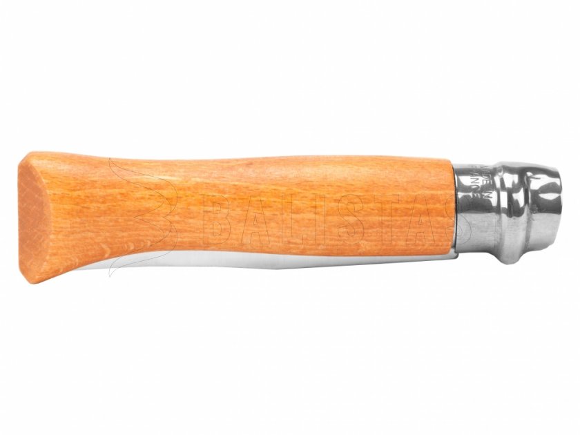 Knife Opinel 9 Closing Karbon Beech