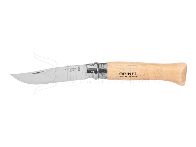 Opinel 9 Closing Knife Inox Beech