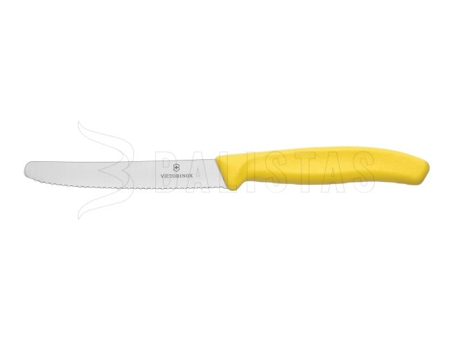Serrated tomato knife 6.7836 Yellow L118