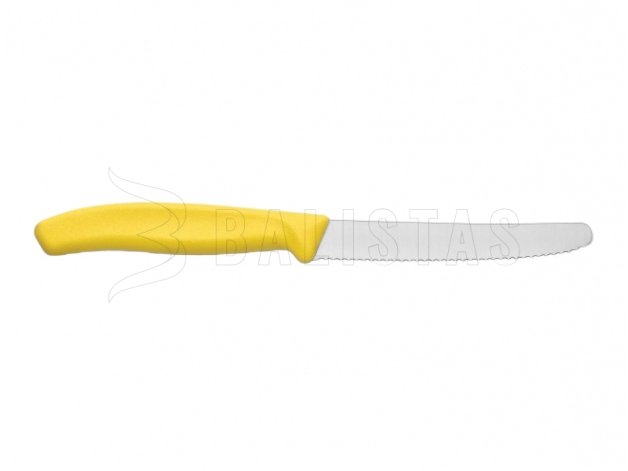 Serrated tomato knife 6.7836 Yellow L118