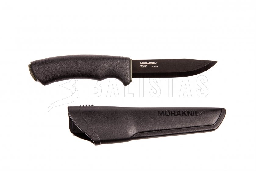 Knife Morakniv Bushcraft black without serrations