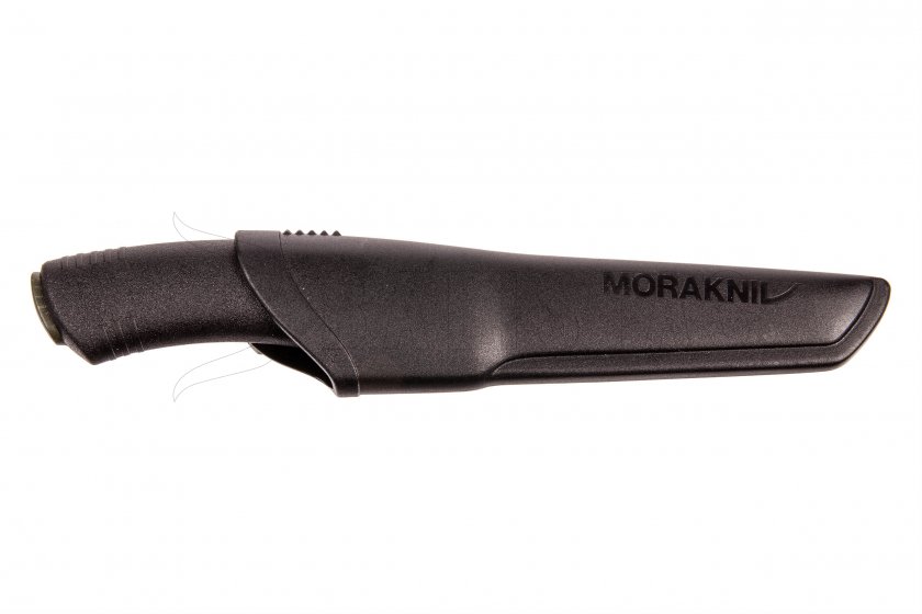 Knife Morakniv Bushcraft black without serrations