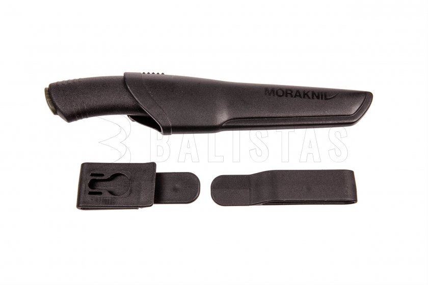 Knife Morakniv Bushcraft black without serrations