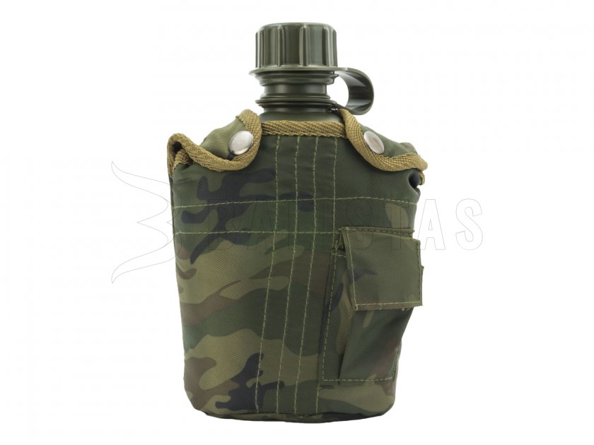 Canteen in MFH woodland packaging