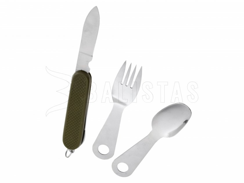 Joker 5-piece hiking set in green case
