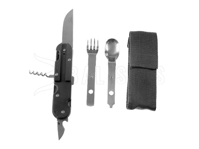 MFH 3-piece hiking cutlery