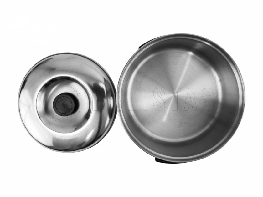 Stainless steel cooking set for 2 persons