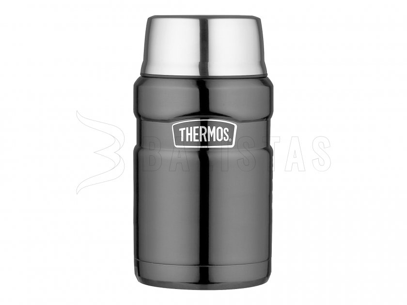 Thermos King 0,71 l food thermos with spoon graphite