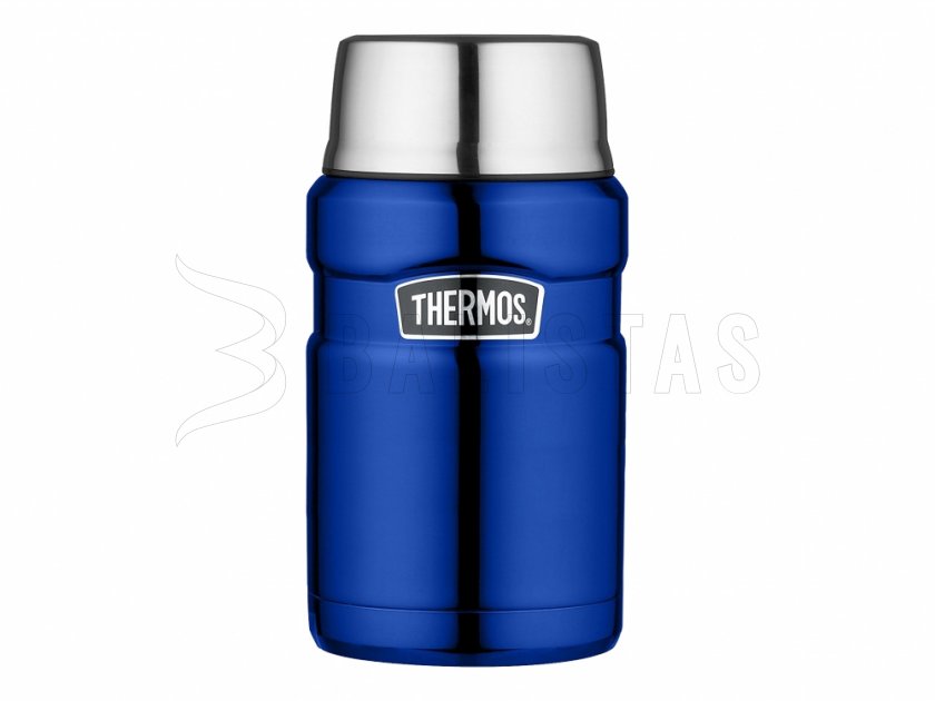 Thermos King 0,71 l food thermos with spoon blue