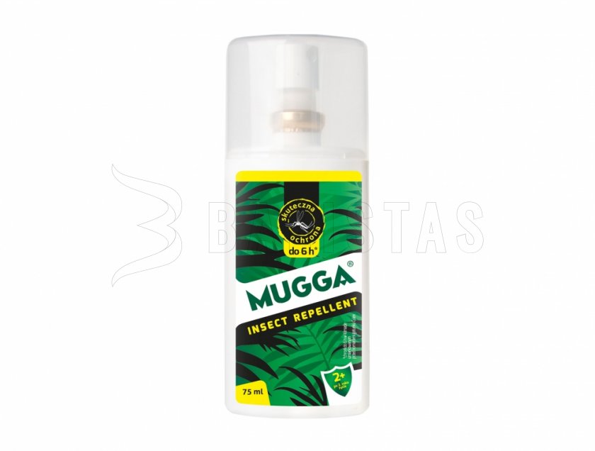 Mugga 9.4% DEET repellent spray 75 ml