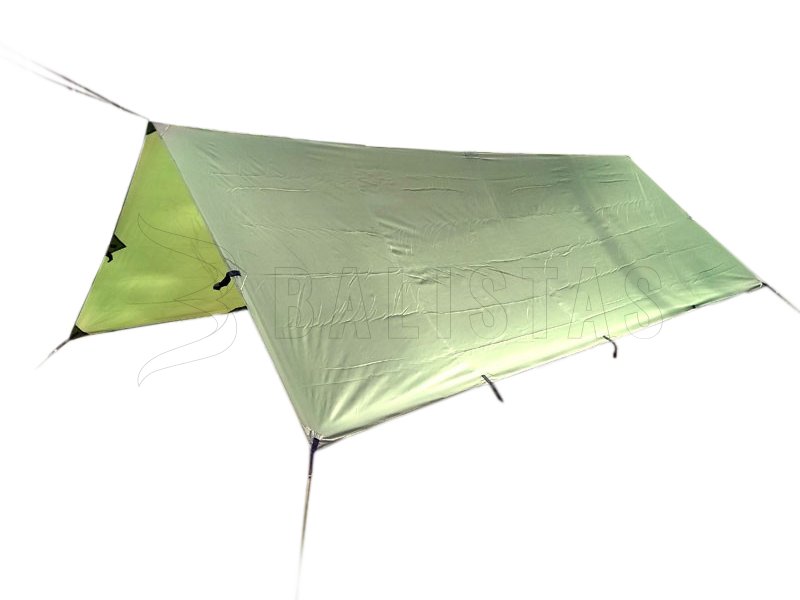 Tourist tarp Tigerwood Tectum 3x3 m green