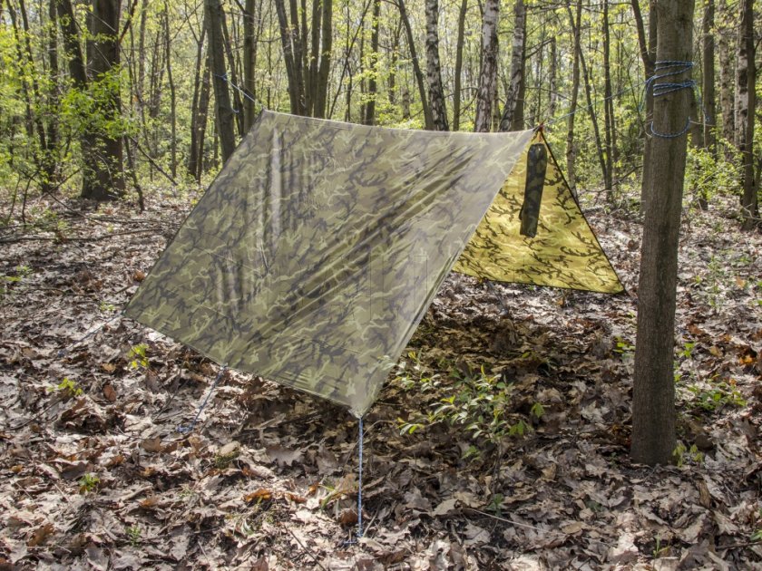 Tourist shelter MFH M 95 CZ 200x300 cm tarp