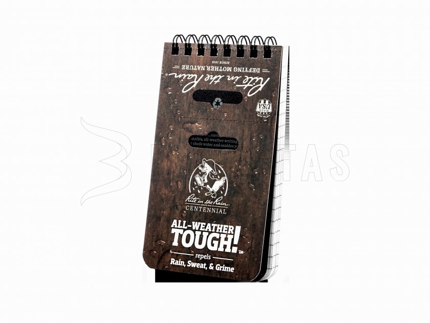 Waterproof notebook Rite in the Rain 735 3x5 black