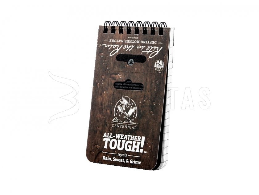 Waterproof notebook Rite in the Rain 735 3x5 black