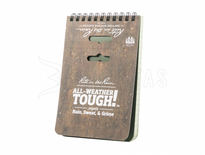 Waterproof notebook Rite in the Rain 946 4x6 green