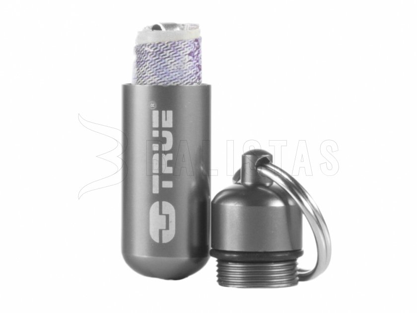 Pendant with storage True Utility CashStash TU241 silver