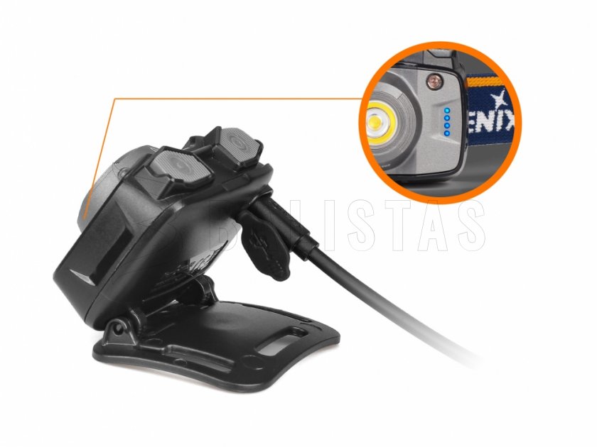 Fenix HL32R LED headlamp grey